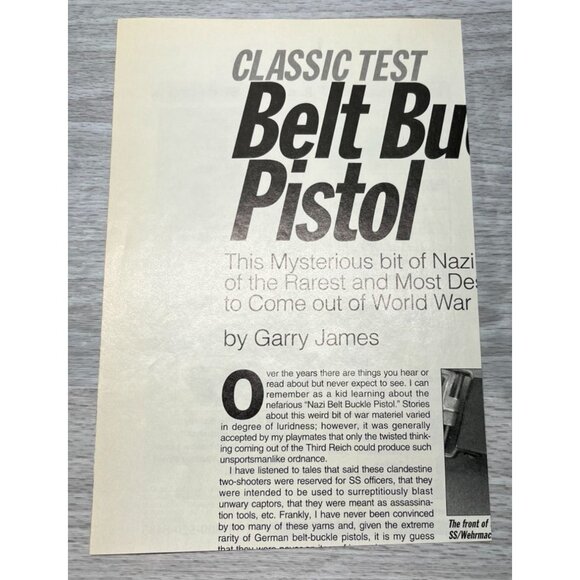 Beamshot Laser Sights Vintage Print Ad 1990s Firearms Accessories Quarton USA - Picture 3 of 6